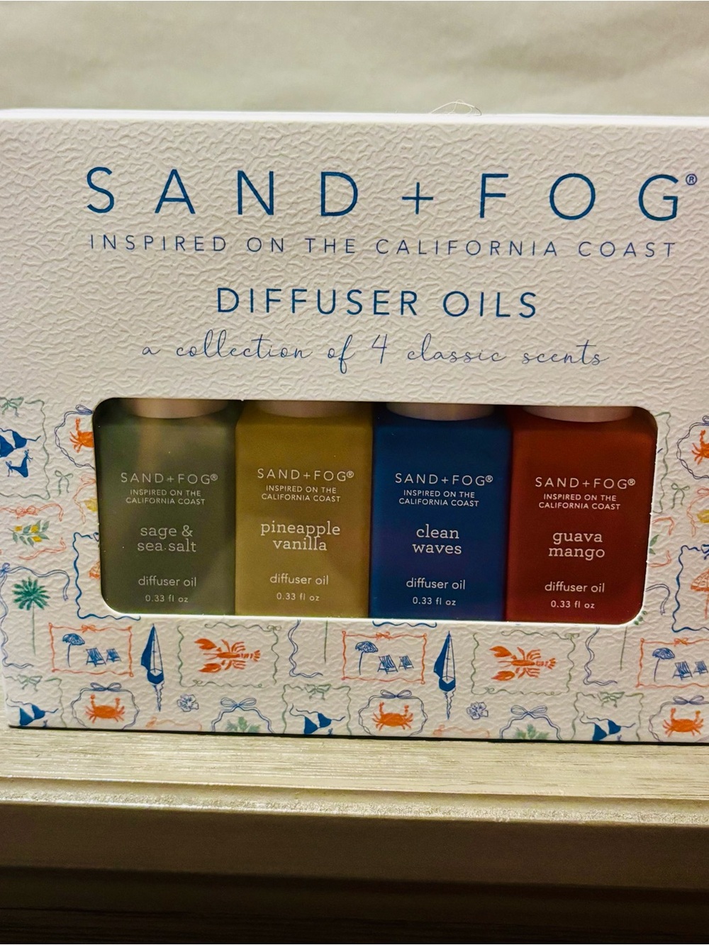 Sand + Fog diffuser oils home fragrance